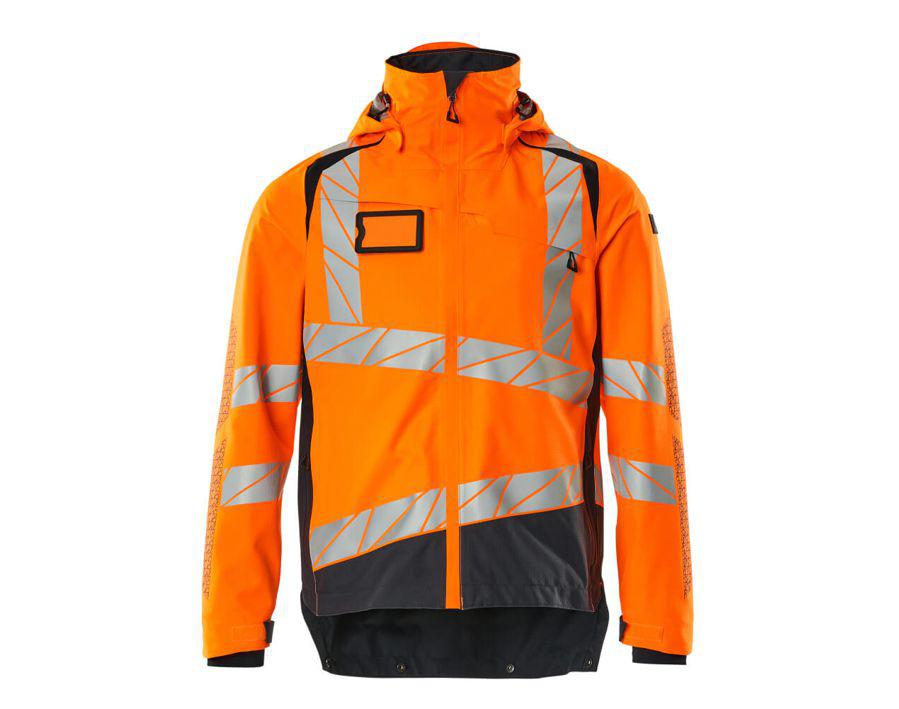 Giacca antivento ACCELERATE SAFE hi-vis arancio/blu navy scuro