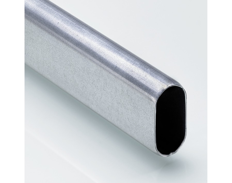 Tubo guardaroba ovale 30 x 15 mm