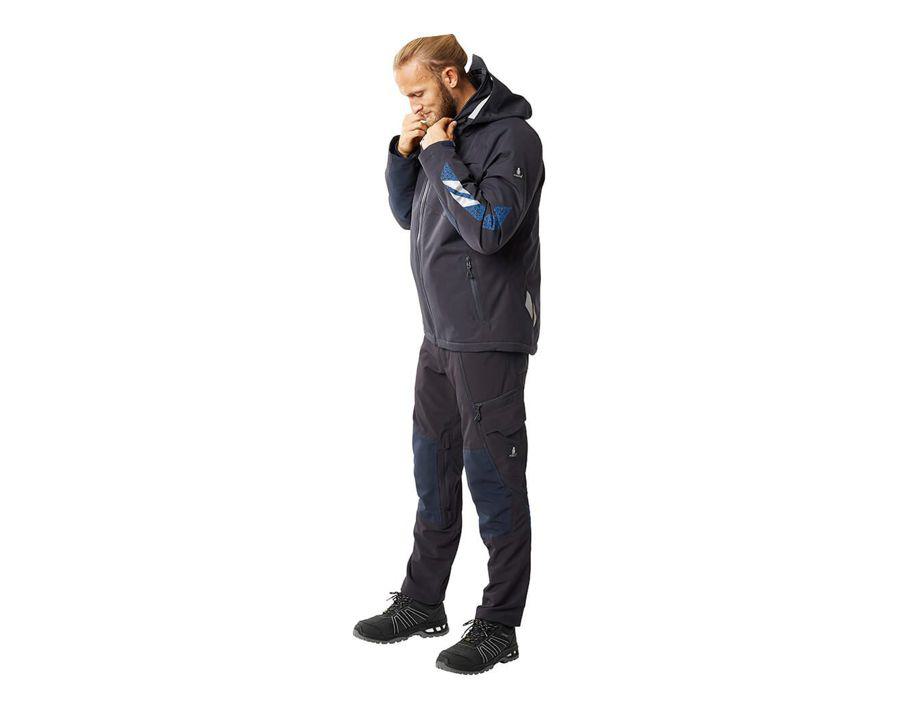 Pantaloni con tasche esterne ACCELERATE blu navy scuro