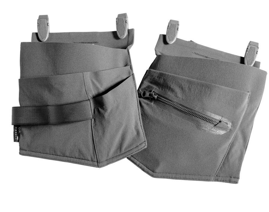 Tasche esterne, artigiano CUSTOMIZED grigio pietra