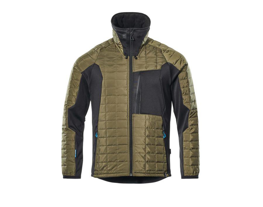 Giacca termica ADVANCED verde muschio/nero