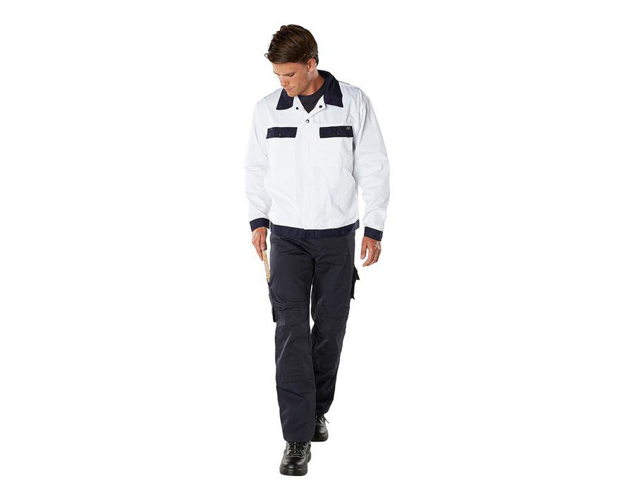 Pantaloni con tasche porta-ginocchiere WORKWEAR bianco