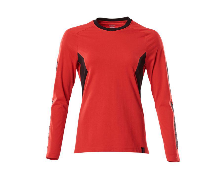 Maglietta, a maniche lunghe ACCELERATE rosso/nero