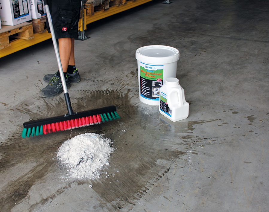 Polvere superassorbente universale per liquidi Snow 
