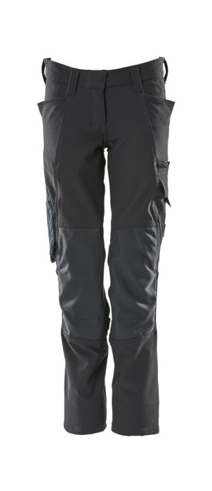 Pantaloni con tasche porta-ginocchiere ACCELERATE blu navy scuro