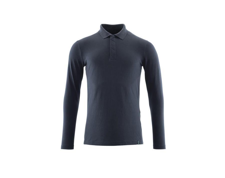 Polo, a maniche lunghe CROSSOVER blu navy scuro