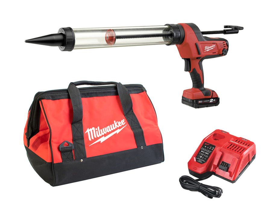 Pistola per silicone a batteria C18 PCG/600T-201B