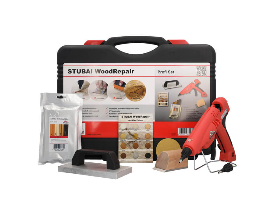 Set professionale per riparazione del legno 