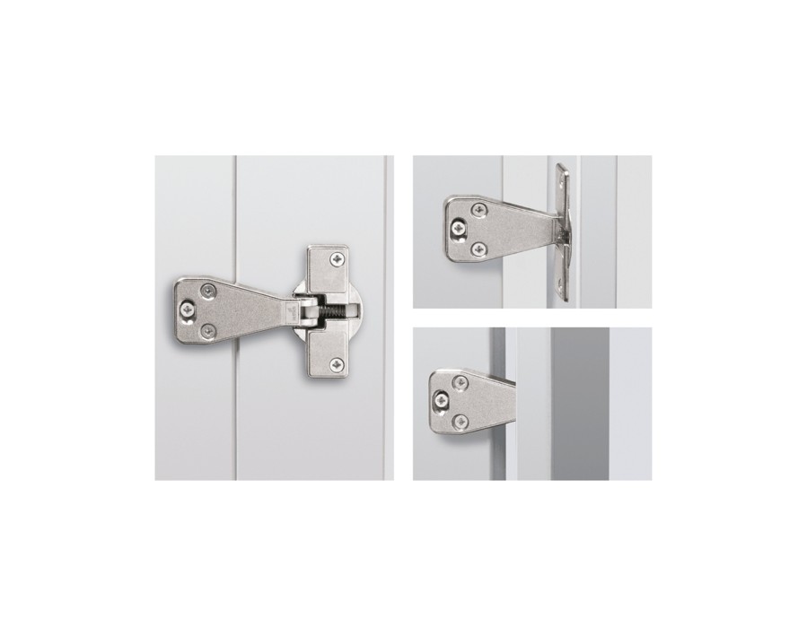 Cerniera per colonne con molla