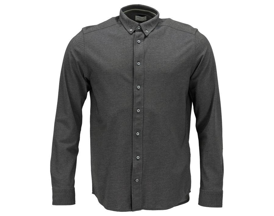 Camicia FRONTLINE antracite scuro/grigio chiaro melange