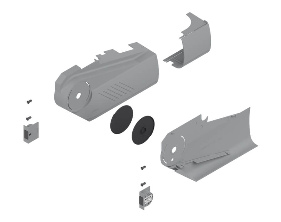 Set placchette di copertura per SERVO-DRIVE AVENTOS HS 
