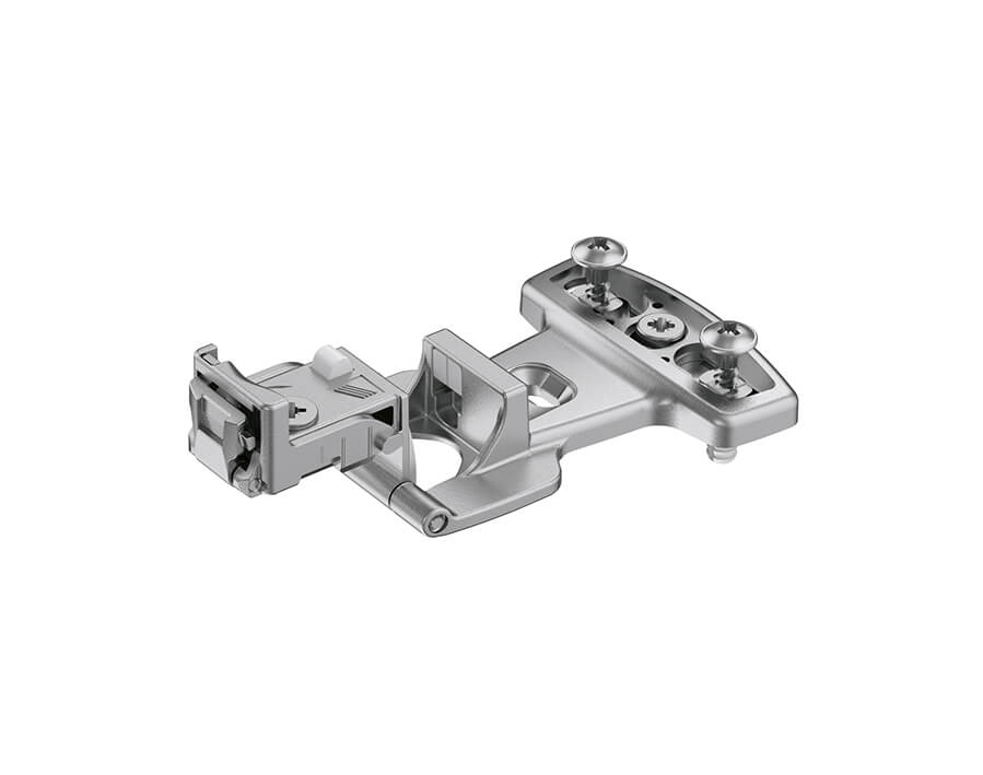 Cerniera per mobili singoli con fianchi e ante da 19 mm, fori in serie 32 mm Selekta Pro 2000