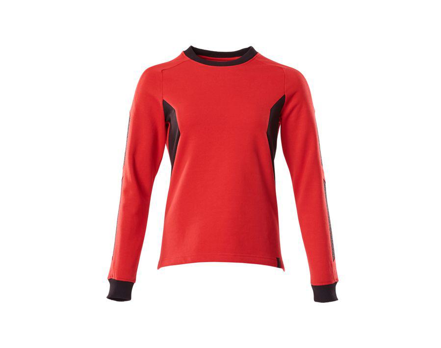 Felpa ACCELERATE rosso/nero