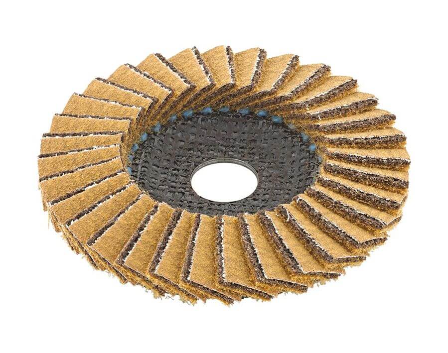 Kombi-Schleifmopteller für die Edelstahlbearbeitung