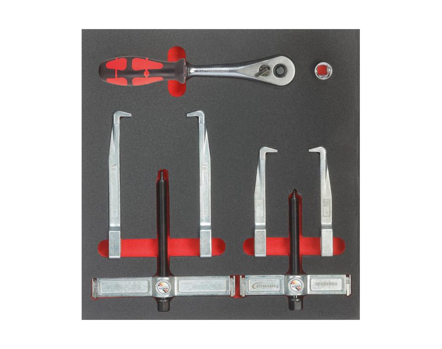 Werkzeugmodul Abzieher, 4-teilig, Modul 2/3