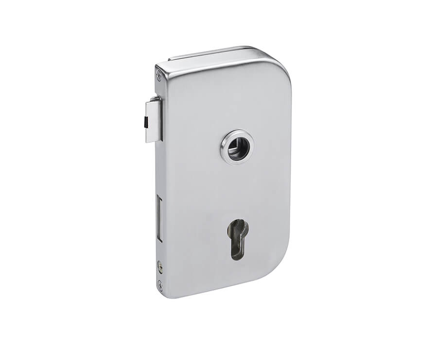 Scatola per serratura per porte in vetro 