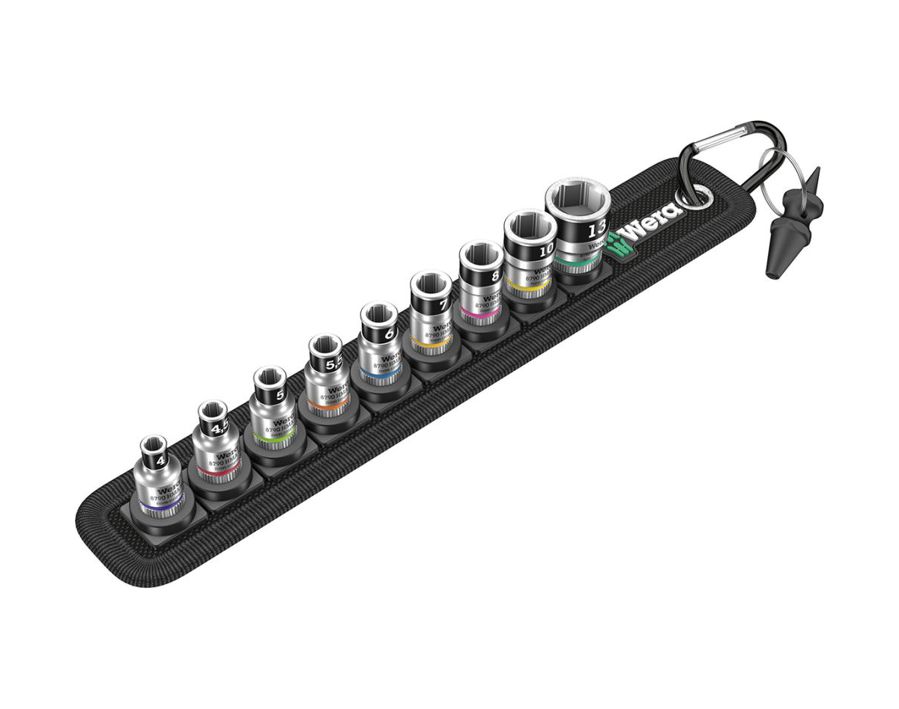 Sechskant-Steckschlüssel-Garnitur 1/4"