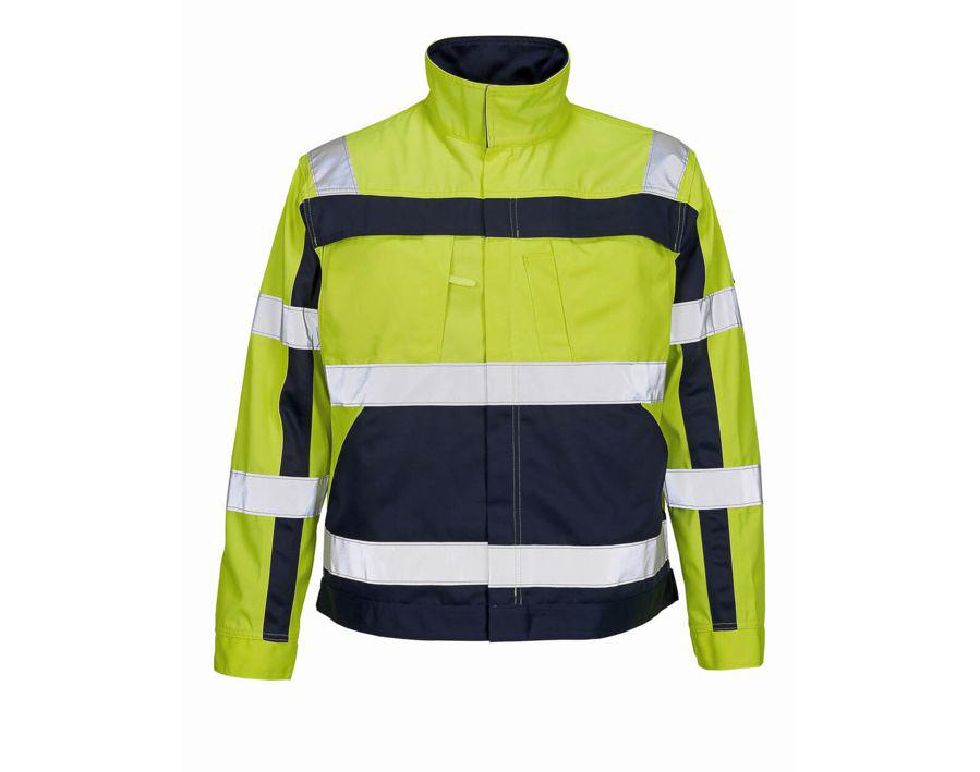 Giacca SAFE COMPETE hi-vis giallo/blu navy