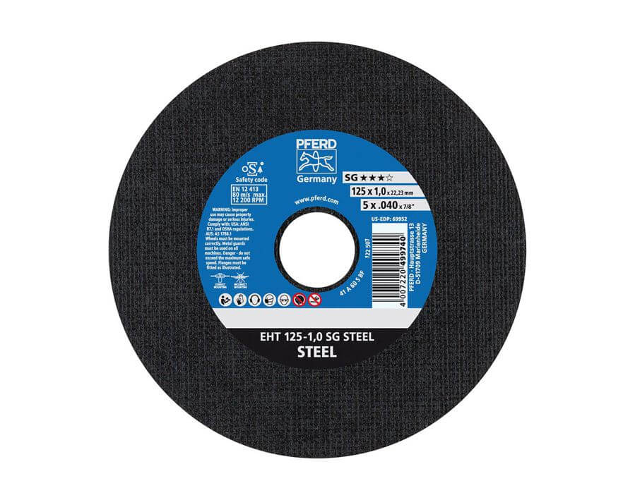 Trennscheibe SG STEEL für Stahlbearbeitung