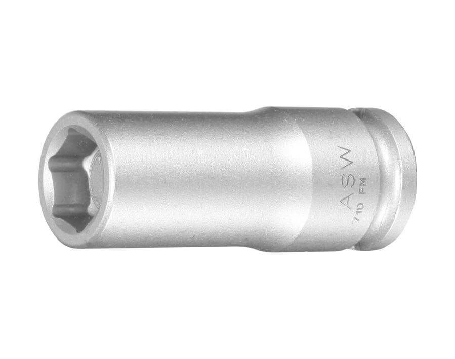 Kraft-Steckschlüssel-Einsatz 3/8", magnetisch, lang