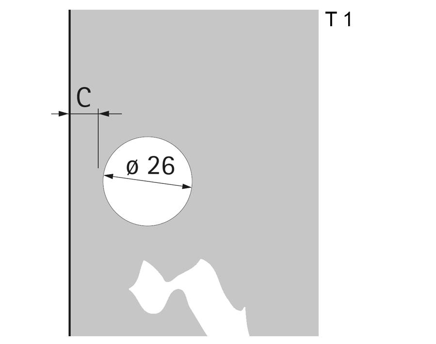 Cerniera per ante in vetro Intermat 9904