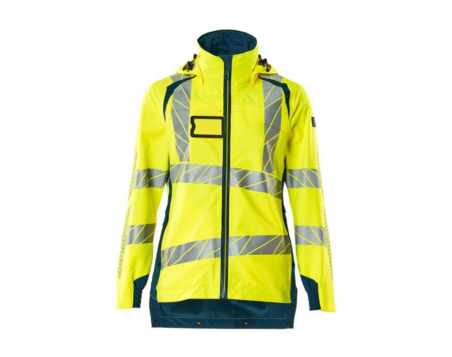 Giacca antivento ACCELERATE SAFE hi-vis giallo/petrolio scuro