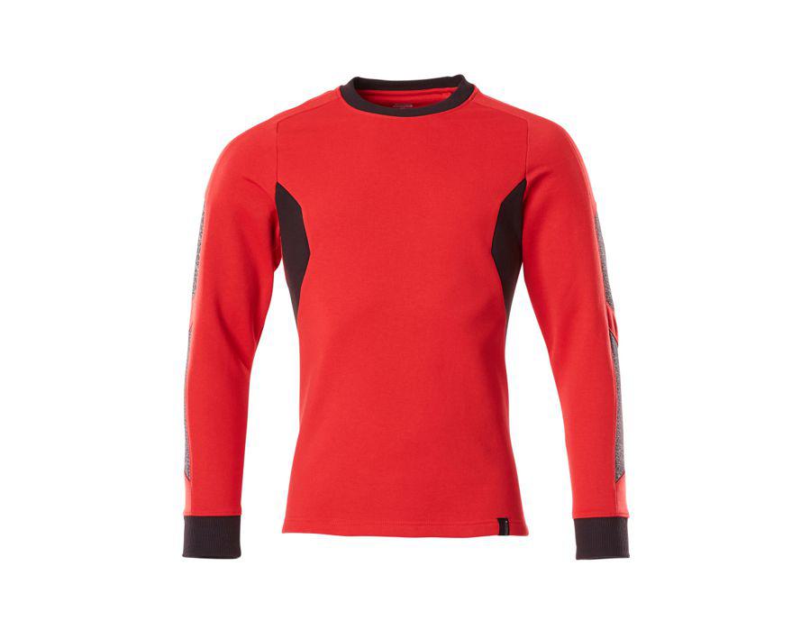 Felpa ACCELERATE rosso/nero