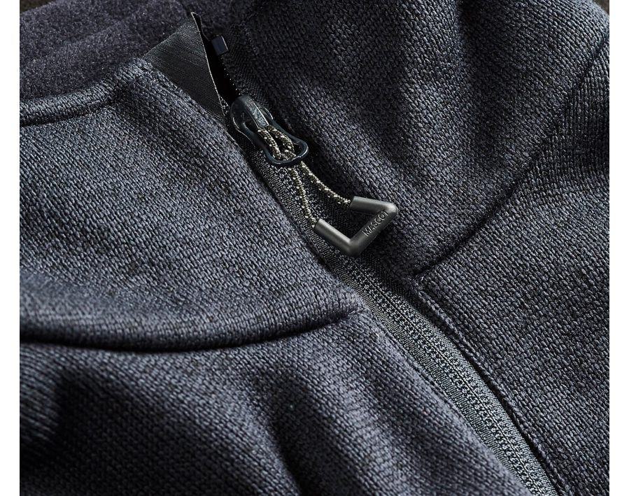 Maglione con chiusura lampo ACCELERATE azzurro/blu navy scuro