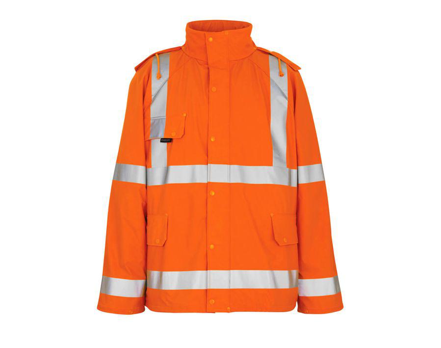 Giacca antipioggia SAFE AQUA hi-vis arancio
