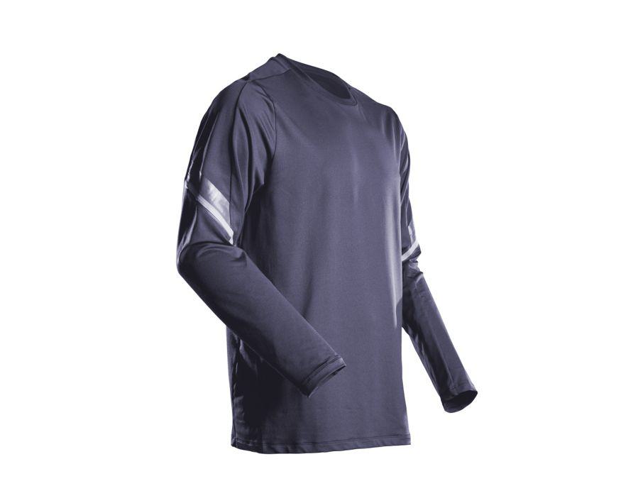 Maglietta, a maniche lunghe CUSTOMIZED blu navy scuro