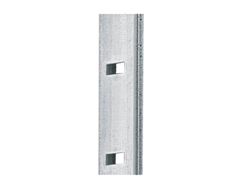 Cremagliera per reggipiani Vari Alu 11 x 6 mm con interasse fori 25 mm