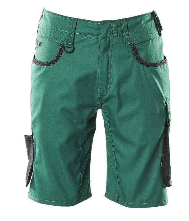 Pantalone corto UNIQUE verde/nero