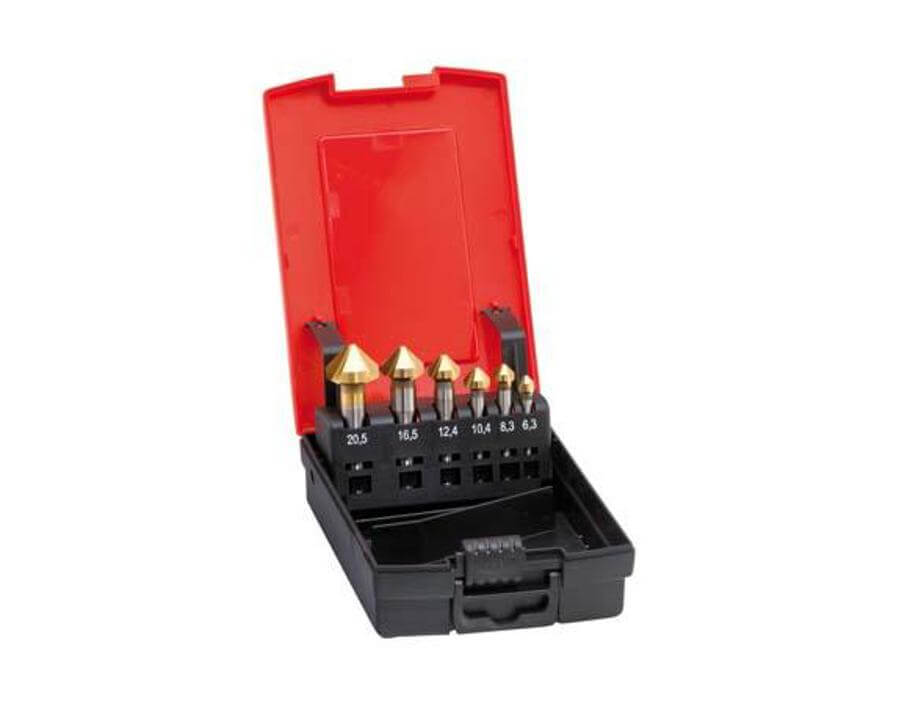 Kegel- und Entgratsenker-Satz 90°