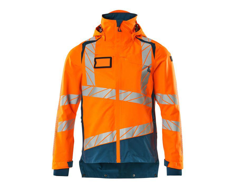 Giacca antivento ACCELERATE SAFE hi-vis arancio/petrolio scuro