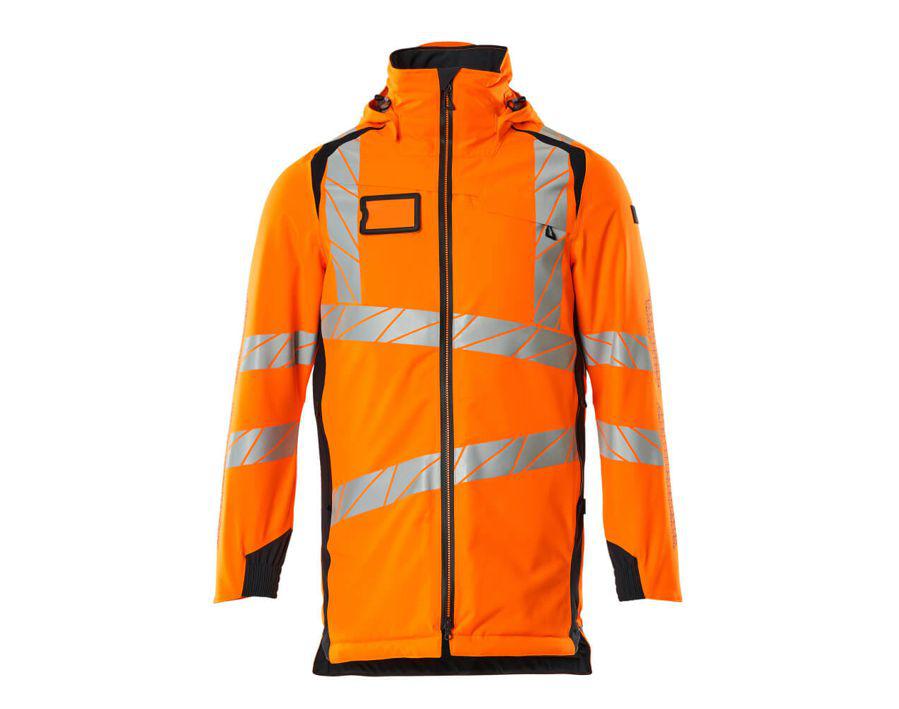 Parka ACCELERATE SAFE hi-vis arancio/blu navy scuro