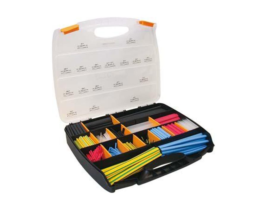 Wärme-Schrumpfschlauchsortiment, 975-teilig