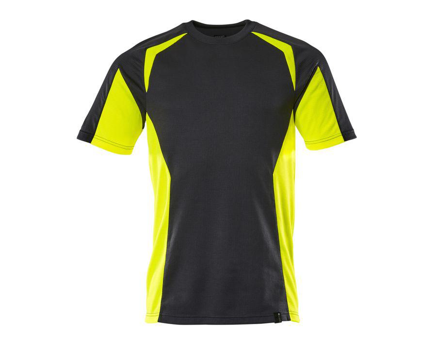 Maglietta ACCELERATE SAFE nero/hi-vis giallo