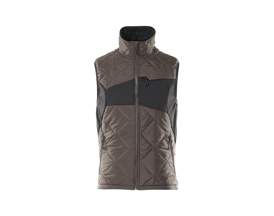 Gilet termico ACCELERATE antracite scuro/nero