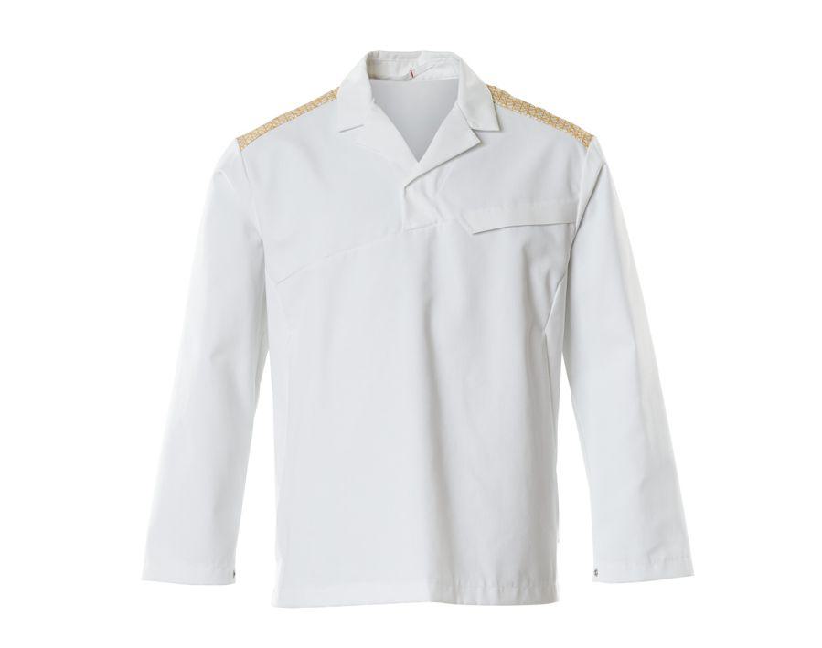 Casacca FOOD & CARE bianco/giallo Curry