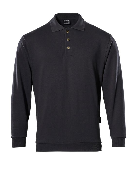 Polo Felpata CROSSOVER nero