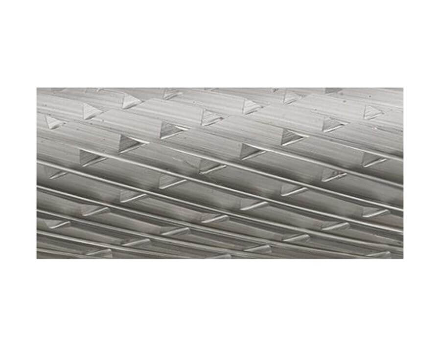 Hartmetallfrässtift (Rotorfräser) DIN 8033 – Schaft-Ø 6 mm, Zylinderform ZYA, ohne Stirnverzahnung, Zahnung C