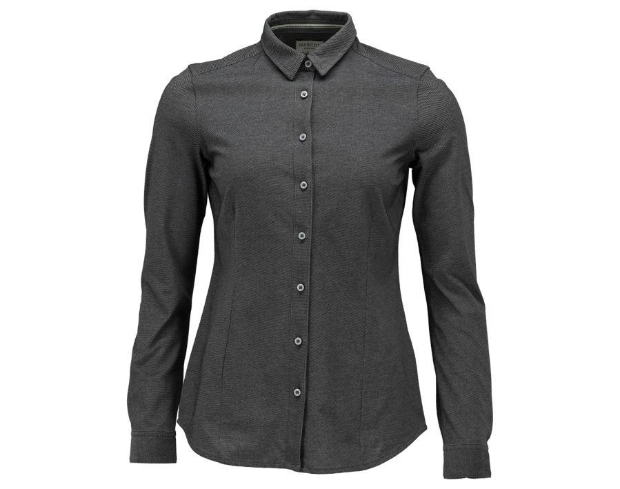 Camicia FRONTLINE antracite scuro/grigio chiaro melange