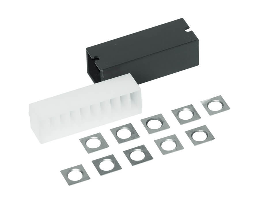 Set con 10 pezzi incisori