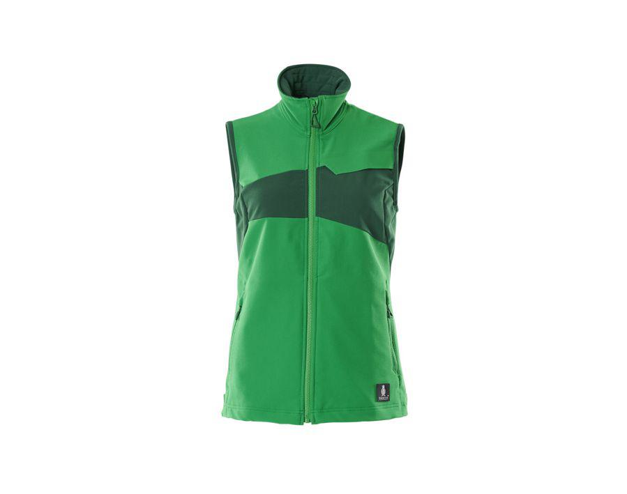 Gilet ACCELERATE verde prato/verde