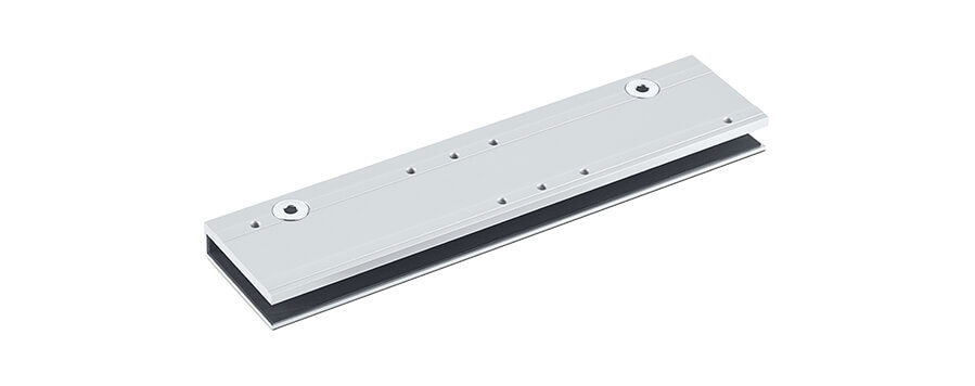Pinza per porte in vetro 