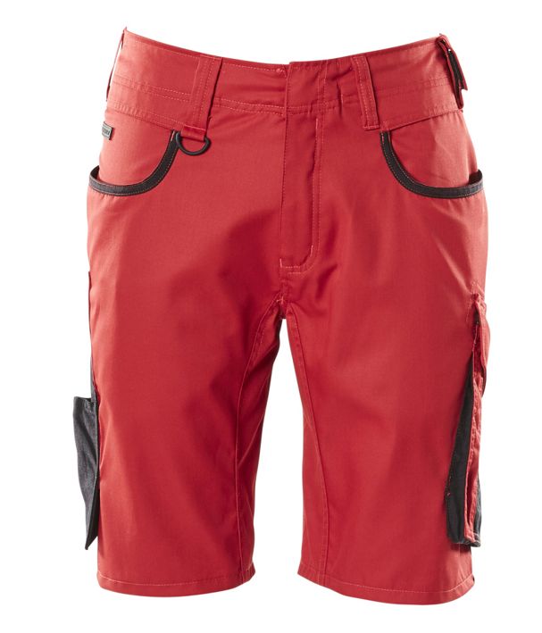 Pantalone corto UNIQUE rosso/nero
