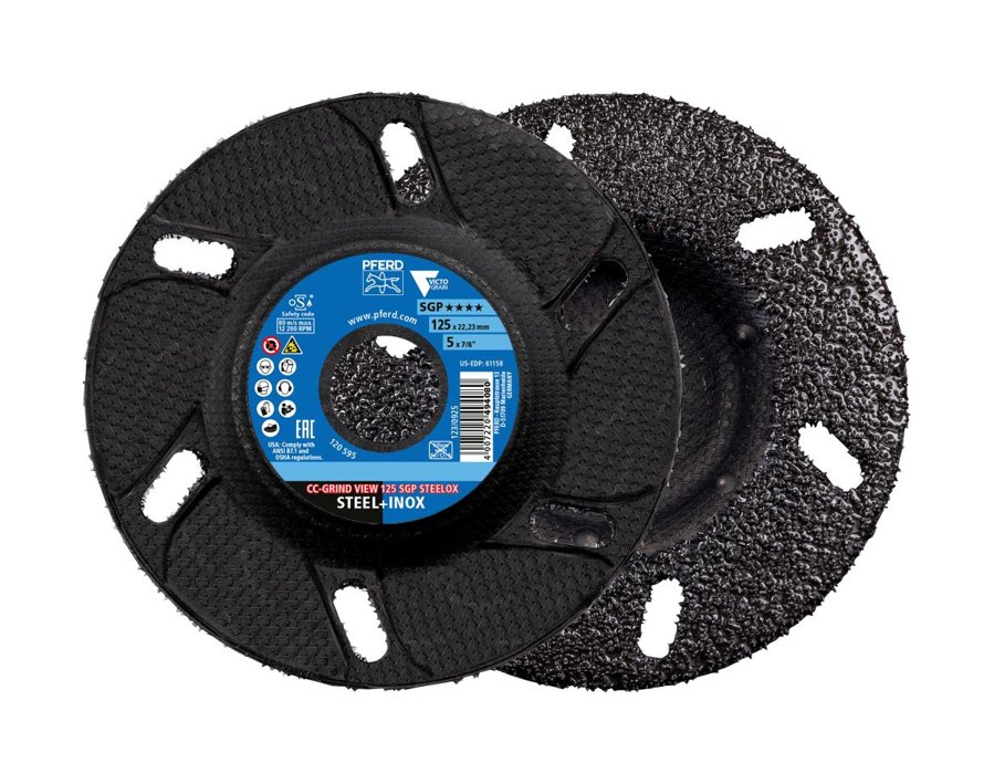 Schleifscheibe für die Stahl- und Edelstahlbearbeitung VICTOGRAIN