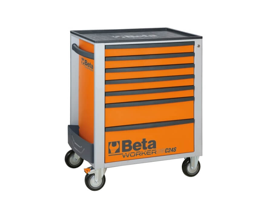 Cassettiera  BW 2400S 7/AUTO con 7 cassetti con assortimento di 262 utensili