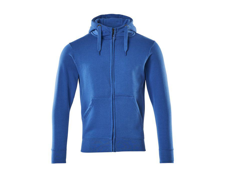 Felpa con cappuccio con chiusura lampo CROSSOVER azzurro