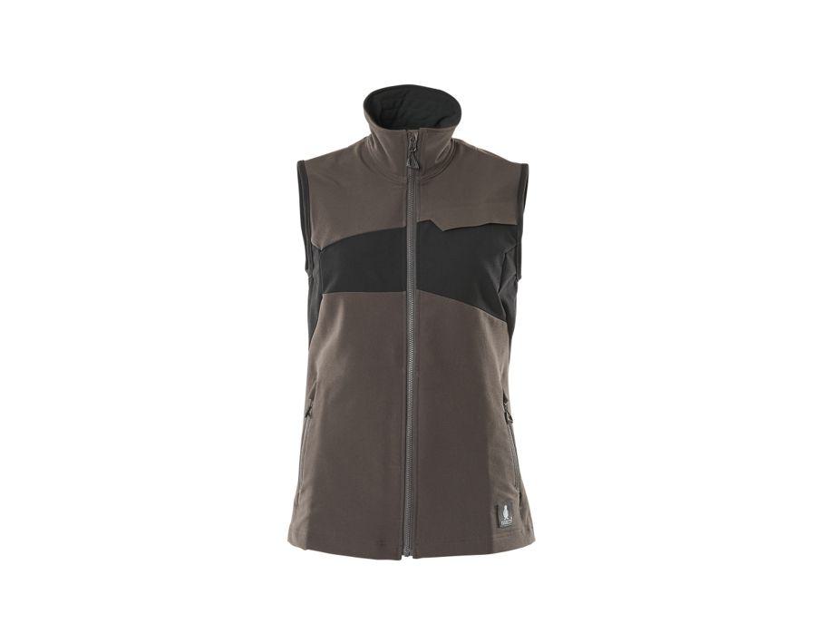 Gilet ACCELERATE antracite scuro/nero